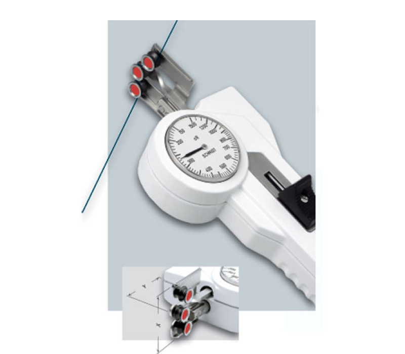 DXV Spanningsmeter met 90º gedraaide meetkop