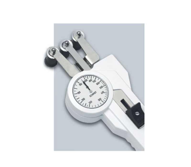 DXT Spanningsmeter met cylindervormige geleiderollers die van de gebruiker afwijzen