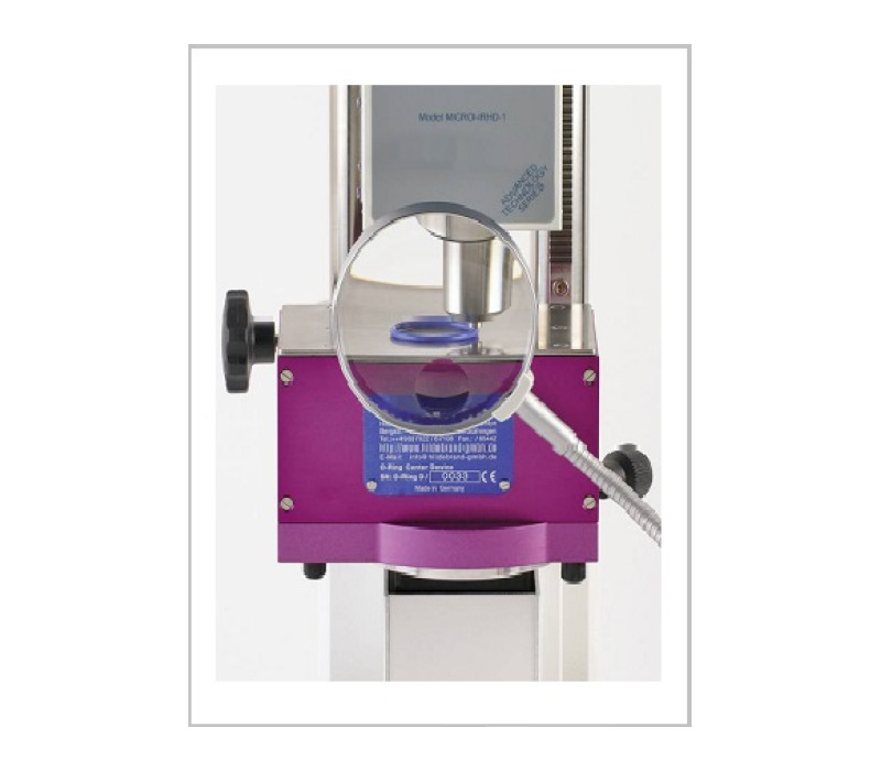 IRHD O-Ring center device voor Micro IRHD Hardheidsmeter | O-ring centreetapparaat