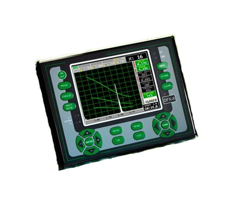 DFX8 Ultrasone Flawdetector &amp; Diktemeter