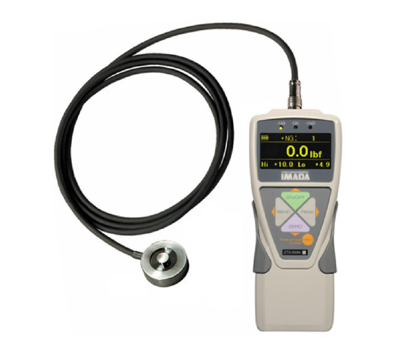 ZT-LM Digitale compressiekrachtmeter met externe sensor