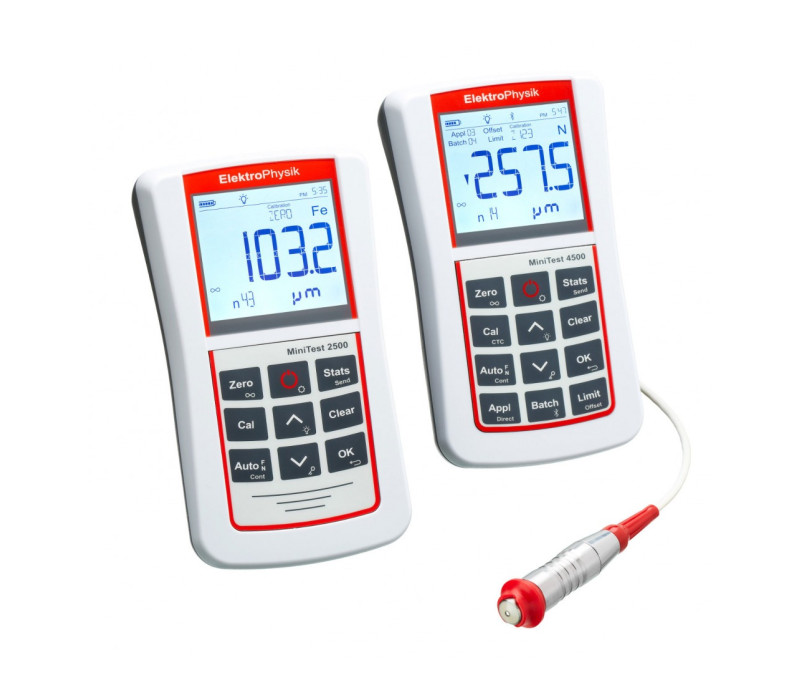 MiniTest 2500 - 4500 Laagdiktemeters (IP65 )