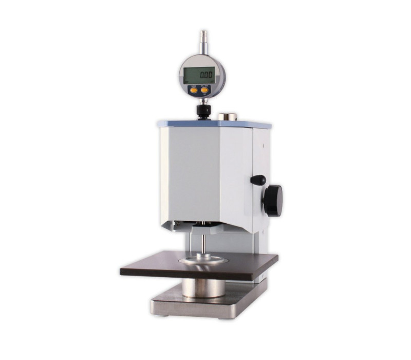 D-1000 Mechanische materiaaldiktemeter voor ASTM, DIN & ISO-normen