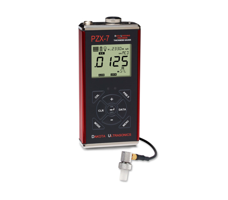PZX-7DL Ultrasone Wanddiktemeter met USB-uitgang en geheugenopslag