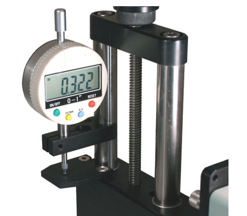 Optionele digitale meetklok ES002 25 mm / 1”. Set beugels is ook verkrijgbaar zonder indicator.