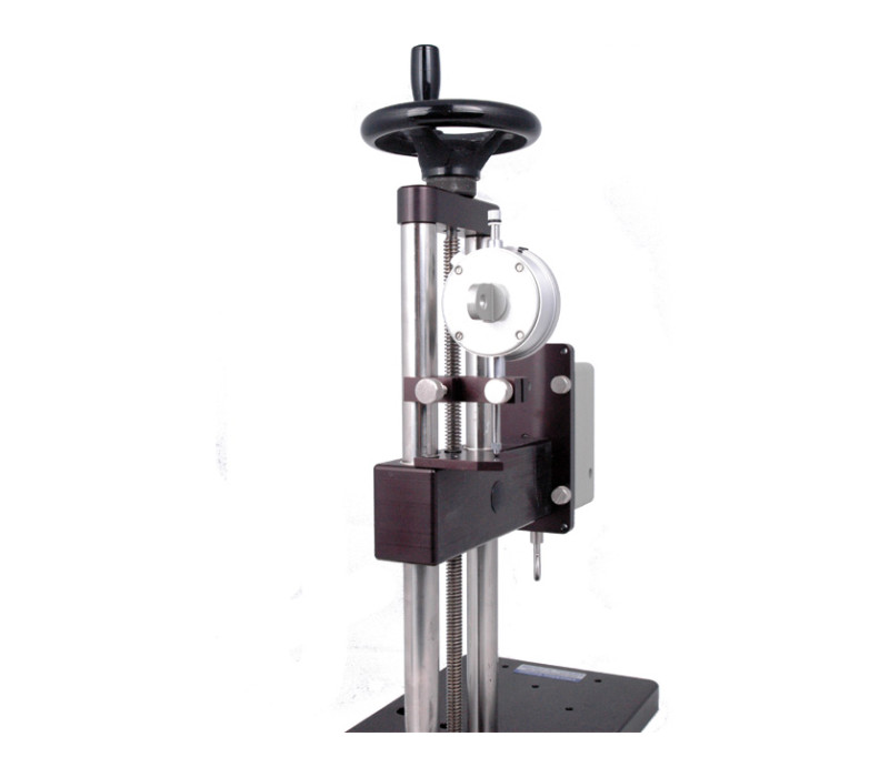 <b>Achteraanzicht</b>:<br><u>Exclusief</u> meetafstand indicator en krachtmeter.