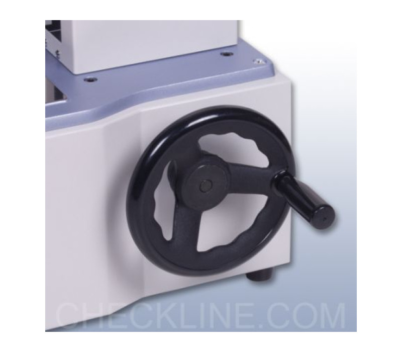 Handwiel voor nauwkeurige bediening