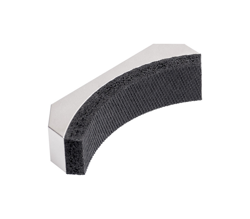 G1021 gebogen  Rubber gevoerd opzetstuk