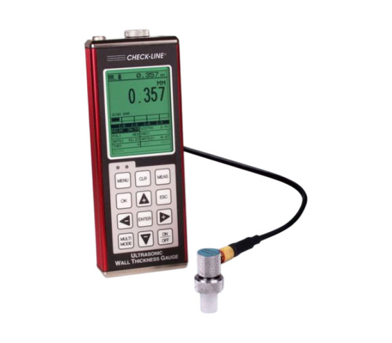 TI-PVX-5507 met T-402- 5507 delay-line transducer