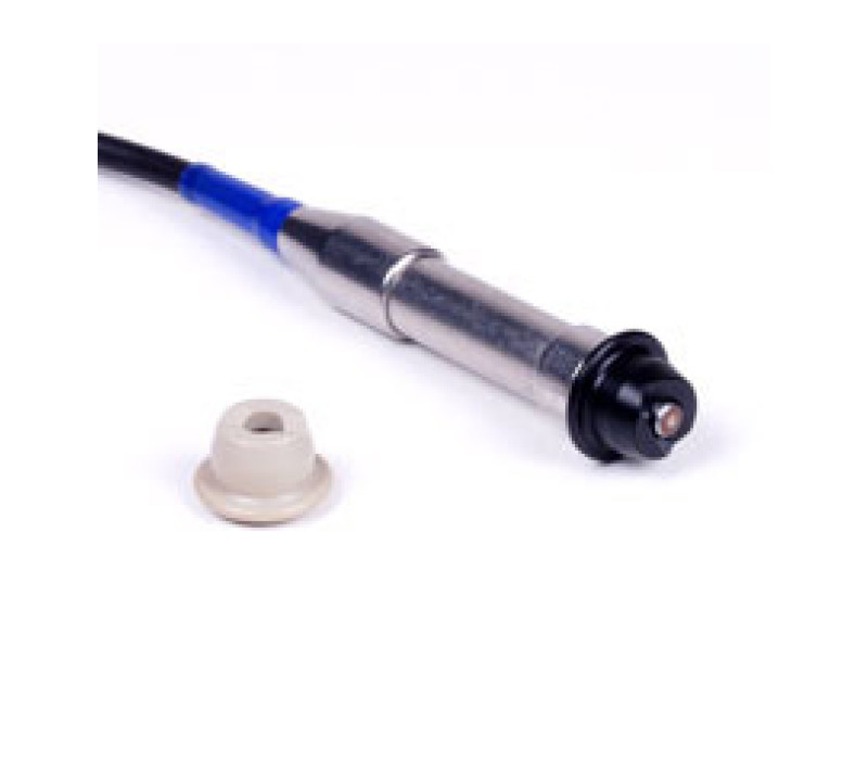 <b>Meetsonde voet voor hoge temperaturen</b><br><br>De meetsonde voet voor hoge temperaturen is een beige contactring, gemaakt van hittebestendig plastic. Deze ring heeft een vorm die identiek is aan de orginele zwarte ring met v-groef en is beschikbaar voor de 3000FX en 3000PRO serie. Met deze meetsonde voet kunnen hete coatings zoals net gebrande poedercoatings met een temperatuur tot 150&deg;C (302&deg;F) gemeten worden.