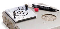 Boorsjabloonkit voor 50 mm-dolly's TMPLTAS voor PosiTest AT