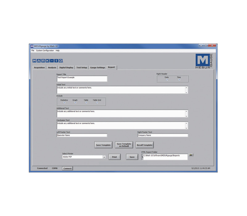 Pas eenvoudig rapporten en sjablonen aan.