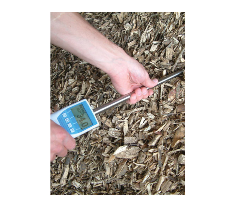 BLL Vochtmeter met 1 meter lange steeksonde