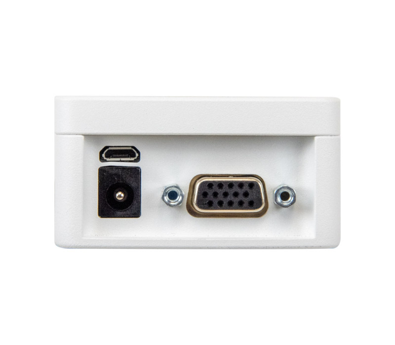 Serie-5-connectoren zijn aan de tegenovergestelde kant van de load cell aansluiting in een uitsparing geplaatst voor een betere bescherming