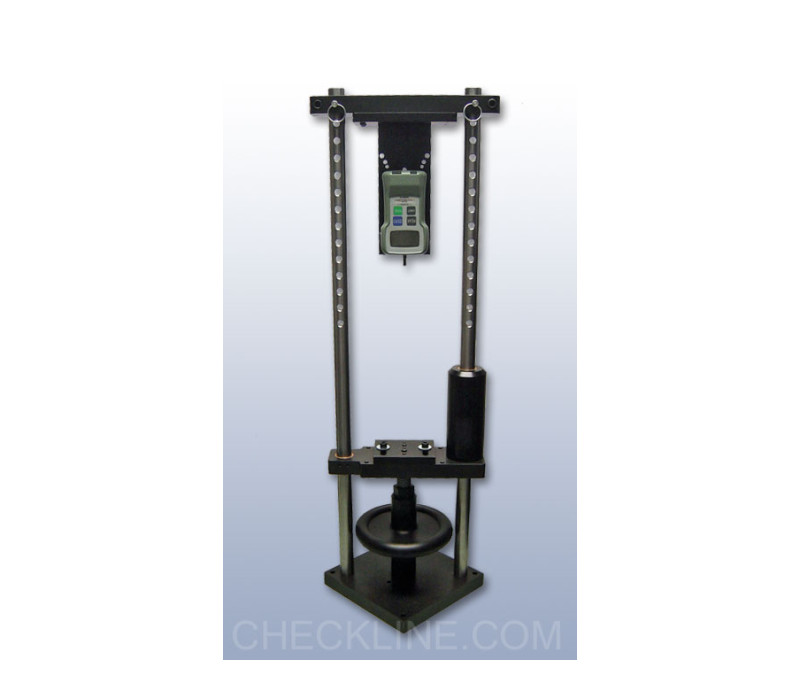 De manuele trekbank FGS-1000H is geschikt voor krachtmetingen tot 500 kg.