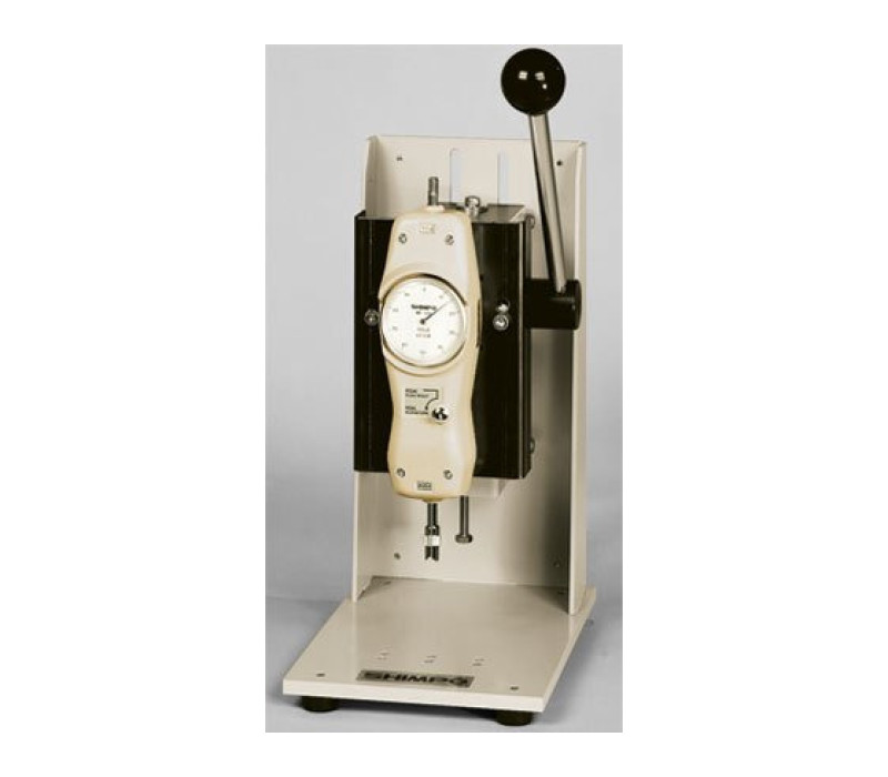 FGS-50S uitgerust met een mechanische krachtmeter 