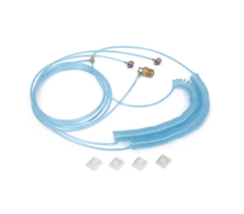 Optionele lucht aansluit set bevat een complete set accessoires voor twee G1046-grepen.