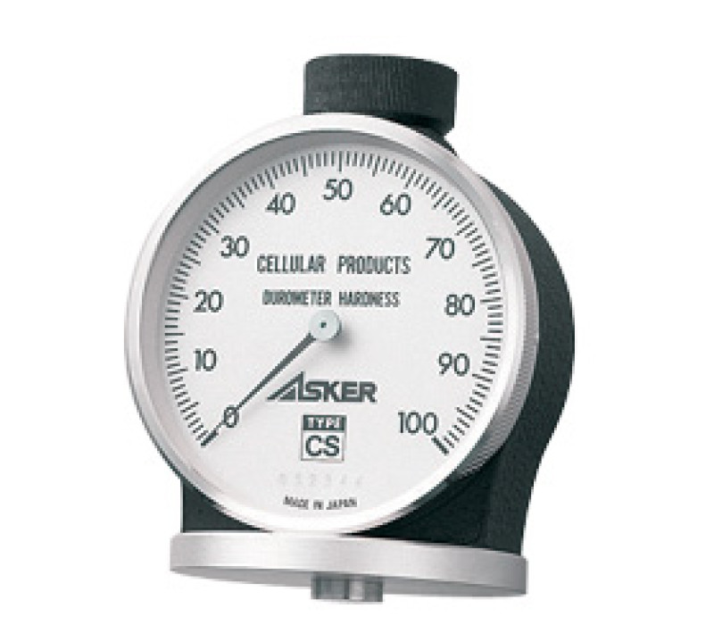 De Durometer Asker Type CS helpt om het aantal foutieve metingen van polystyreen schuim te verminderen.