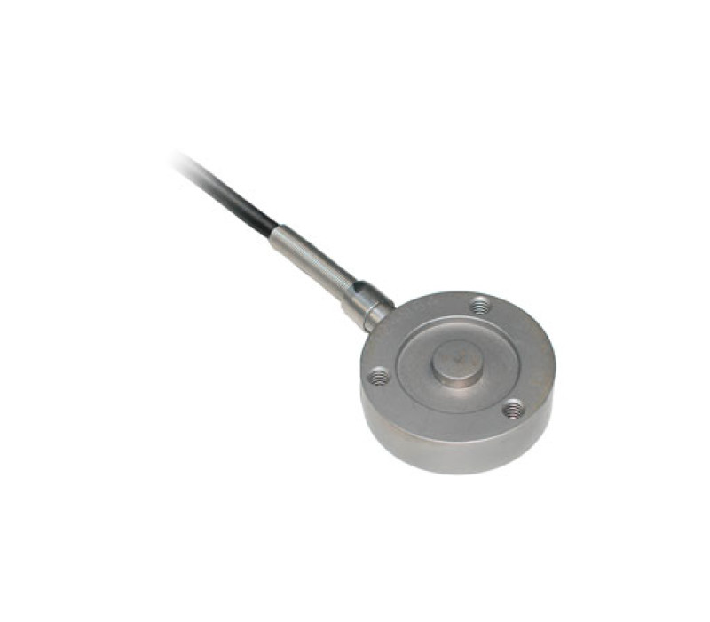 Serie R02 krachtsensoren bieden een compacte en robuuste oplossing voor tal van compressietest toepassingen.