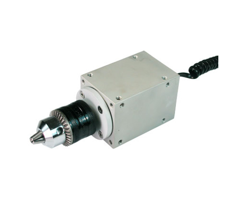 Een serie R52 koppelsensor wordt hier getoond met een optioneel AC1014 Jacobs-opnamehulpstuk.