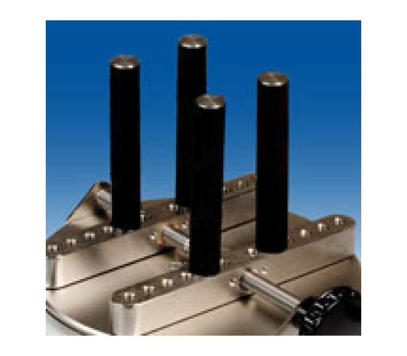 Optionele verlengde palen zijn verkrijgbaar met een lengte van 63 mm CT005 en een lengte van 101 mm CT006