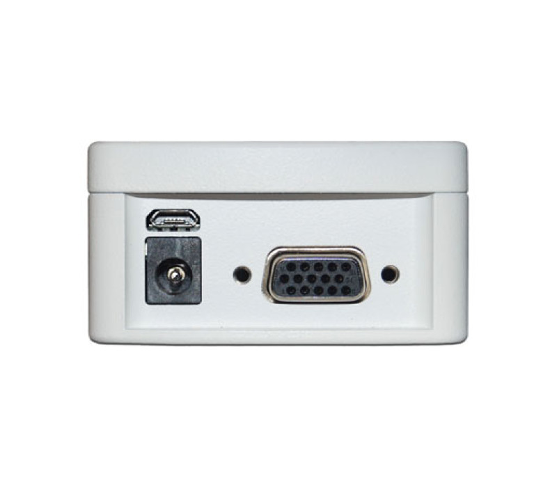 De USB-, DB-15- en stroomaansluitingen zijn verzonken in de meterbehuizing voor een betere bescherming.