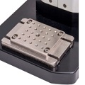 Adjustable mounting plate for attaching handles & accessories