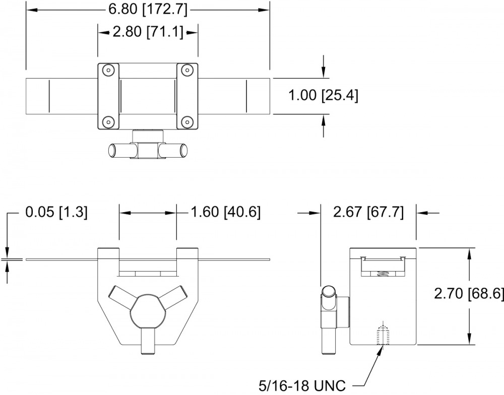 Afmetingen-G1098 Loop Tack Fixture