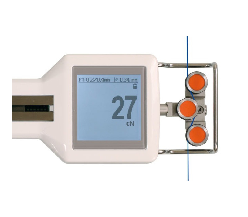DTX-display bij een 90 ° rotatie