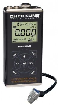 TI-25DLX Instelbare Ultrasone Wanddiktemeter met geheugen en USB-uitgang