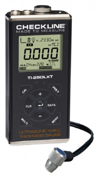 TI-25DLXT Ultrasone Wanddiktemeter voor meten door verf en coating met datalogging en USB-uitgang