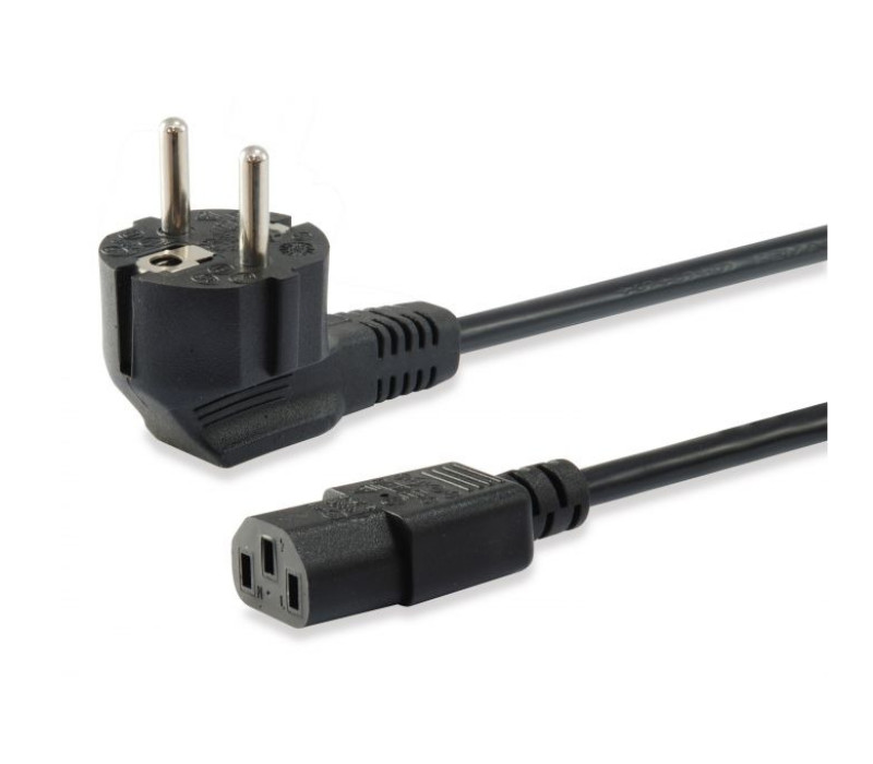 133113 - Netsnoer EU, C13 naar Schuko