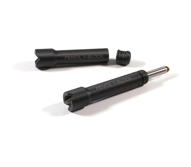 V-blok accessoire voor potloodprobes