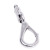 E1006 E1007 HOOK, CHAIN HOOK ASSEMBLY, E1006 Haak met veiligheid borging