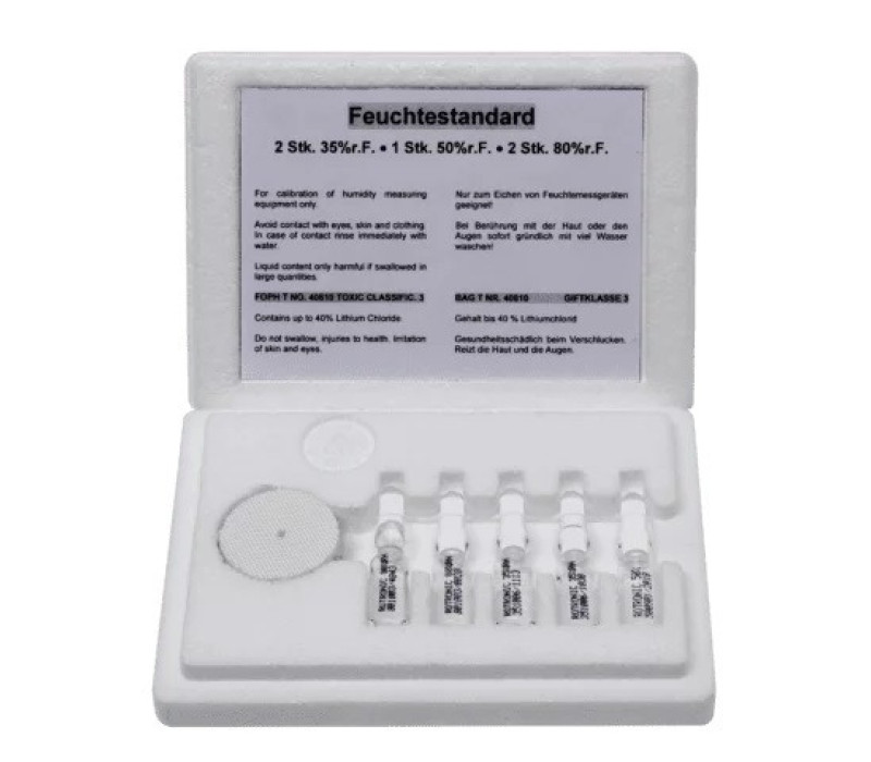 138112 - RH-CAL-AMPVAR - Gecertificeerde kalibratieampullen 2x35%, 1x50%, 2x80%