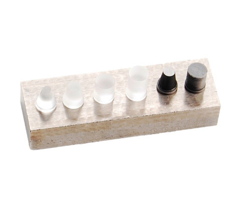 Beschikbare delay-lijn tips voor T-402-X507 transducers