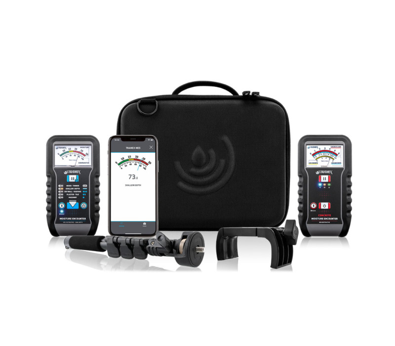 Kit voor het herstellen van waterschade, WDTK, inclusief ME5- en CME5-meters met verlengstang
