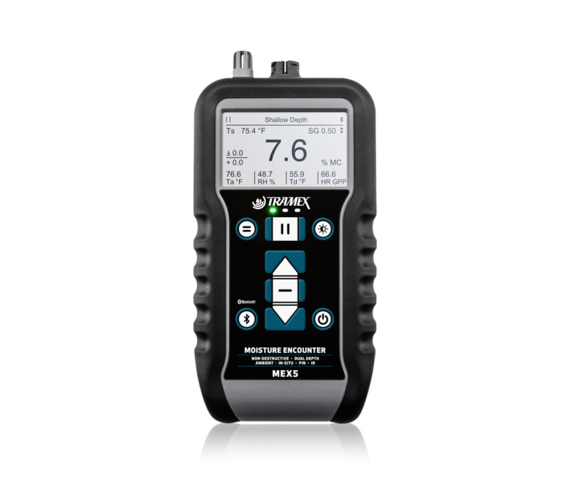MEX5 vochtigheidsmeter voor bouwproducten